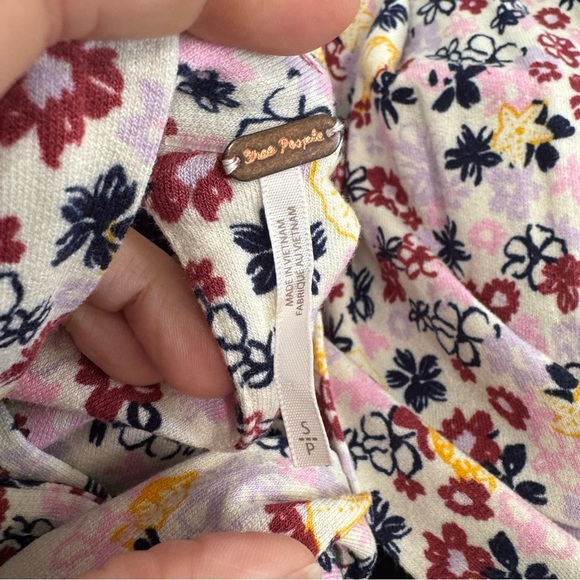 Free People Floral Vibe Check Jumpsuit - Picture 8 of 9